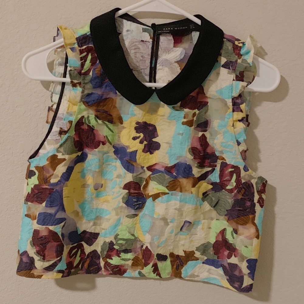 Crop top zara